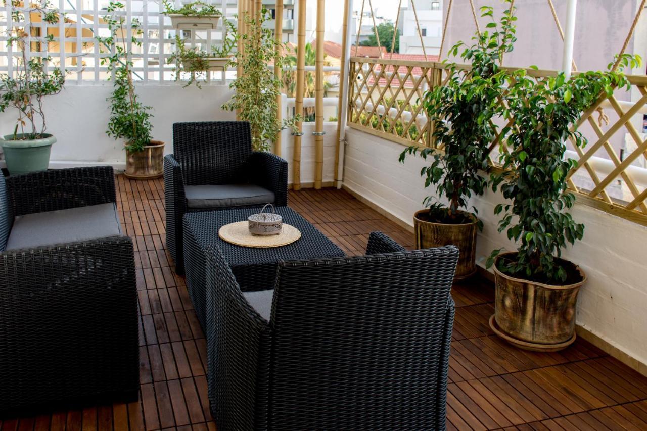 Ρetipe Penthouse Apartment With Spacious Balcony In Heraklion Center Ngoại thất bức ảnh